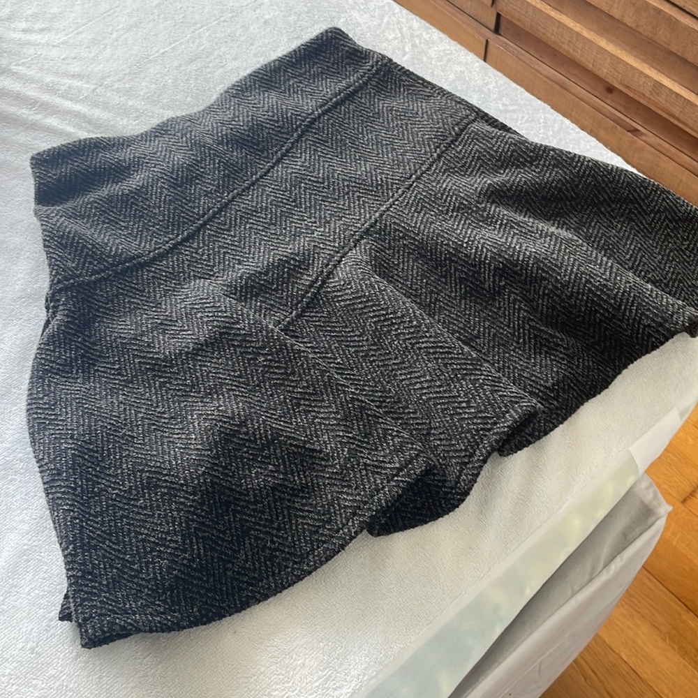 Loft gray skirt
